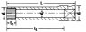 40aLSP - Торцовые насадки Spline-Drive